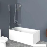 Стеклянная шторка для ванны BelBagno UNO-V-1-80/150-C-Cr