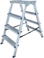 Лестница-стремянка Алюмет ADK 6204 (2x4 ступени)