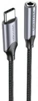 Кабель Vention BGMHA USB Type-C - 3.5 Jack (0.1 м, серый)
