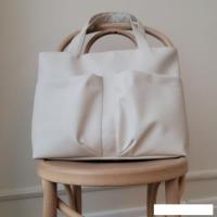 Сумка MT.style Тоут с двумя карманами (белый)