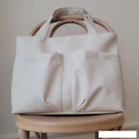 Сумка MT.style Тоут с двумя карманами (бежевый)