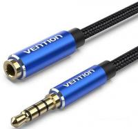 Кабель Vention BBHCBF 3.5 мм Jack - 3.5 мм Jack (1 м, черный)