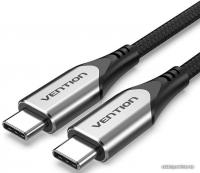 Кабель Vention TAAHF USB Type-C - USB Type-C (1 м, серый)