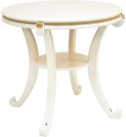 Журнальный столик Мебелик Глория М (молочный дуб)