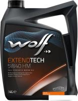Моторное масло Wolf ExtendTech 5W-40 HM 4л