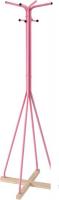 Вешалка для одежды Мебелик Галилео 218 (розовый/шимо)