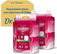 Трусы-подгузники для взрослых Dr.Skipp Light M2 (80 шт)