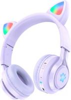 Наушники Hoco W39 (сиреневый)