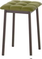 Табурет AMC Comfort 7К2.11 (кожзам, оливковый/коричневый)