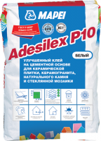 Клей для плитки Mapei Adesilex P10 (25 кг, белый)