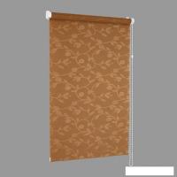 Рулонные шторы Delfa Сантайм Жаккард Версаль СРШ-01М 8714 62x170 (какао)