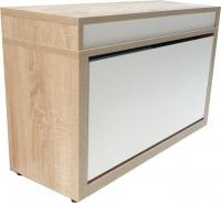 Тумба для обуви Элана 1к.80 дуб сонома/белый