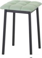 Табурет AMC Comfort 7К1.10 (кожзам, мятный/черный)