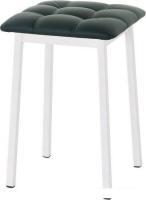 Табурет AMC Comfort 7К6.9 (кожзам, зеленый/белый)