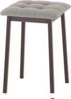 Табурет AMC Comfort 7К2.18 (кожзам, латте/коричневый)