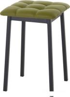 Табурет AMC Comfort 7К1.11 (кожзам, оливковый/черный)