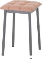 Табурет AMC Comfort 7К4.7 (кожзам, коралл/графит)