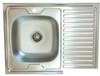 Кухонная мойка Mixline 310357 (левая, матовая, 0.4 мм)