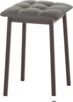 Табурет AMC Comfort 7К2.5 (кожзам, графит/коричневый)