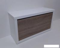 Тумба для обуви Элана 1.60 (белый/дуб трюфель)