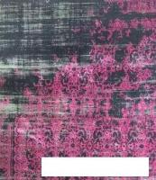 Ковер для жилой комнаты Flora Leo 200x290 (черный/лиловый)