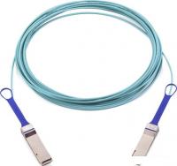 Кабель Mellanox QSFP28 - QSFP28 MFA1A00-C010 (10 м, голубой)