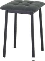 Табурет AMC Comfort 7К1.16 (кожзам, антрацит/черный)