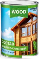 Пропитка Farbitex Profi Wood Состав защитно-красящий быстросохнущий 2.7 л (калужница)