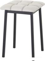 Табурет AMC Comfort 7К1.12 (кожзам, белый/черный)