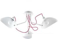 Люстра средней высоты Aitin Pro НПБ 02-3х60-102 A656/3 (белый/белый)