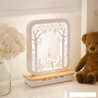 Настольная лампа Home Light Астерия F034-2 (белый)