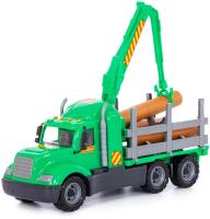 Автомобиль с краном Полесье Майк автомобиль-лесовоз 55651