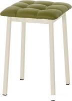 Табурет AMC Comfort 7К3.11 (кожзам, оливковый/слоновая кость)