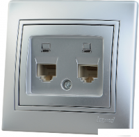 Розетка компьютерная Lezard Mira 701-1010-141