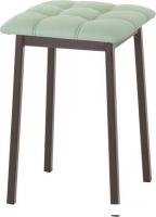 Табурет AMC Comfort 7К2.10 (кожзам, мятный/коричневый)