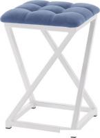 Табурет AMC Comfort 8.6.12 (ткань, синий/белый)