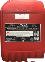 Моторное масло Senfineco Aktive HD 10W-40 API CI-4/SL ACEA E7, A3/B4, 20л