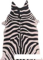 Ковер для жилой комнаты Orlix Crystal Fleece 504688 120x160 (бежевый/рисунок/черный)