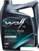 Моторное масло Wolf OfficialTech 0W-30 LL III FE 5л