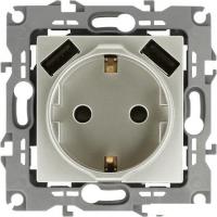 Розетка USB ЭРА 12-4109-15 Б0047849 (перламутр)