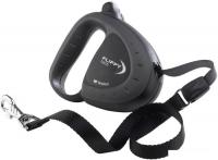 Поводок-рулетка Ferplast Flippy Tech Tape L 75032021 (черный)