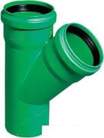 Фитинг Ostendorf тройник KG2000EA 160/125x45° 772450