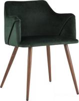 Стул с подлокотниками Stool Group Монарх (зеленый)