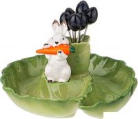 Блюдо Lefard Кролик 58-371 (с 6 вилочками)