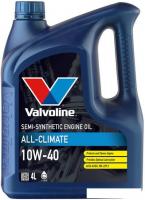 Моторное масло Valvoline All-Climate 10W-40 4л