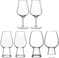 Набор стаканов для воды и напитков Luigi Bormioli Birrateque 12326/01