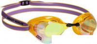Очки для плавания Mad Wave Turbo Racer II Rainbow (фиолетовый)