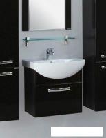 Акватон Ария 65 Тумба для умывальника чёрный (1.A134.0.01A.A95.0)