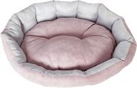 Лежак AntePrima JetSet JETPINKGREY04 (розово-серый)