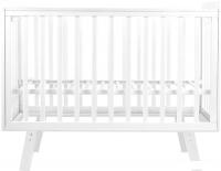 Приставная детская кроватка Indigo Style На ножках (белый)